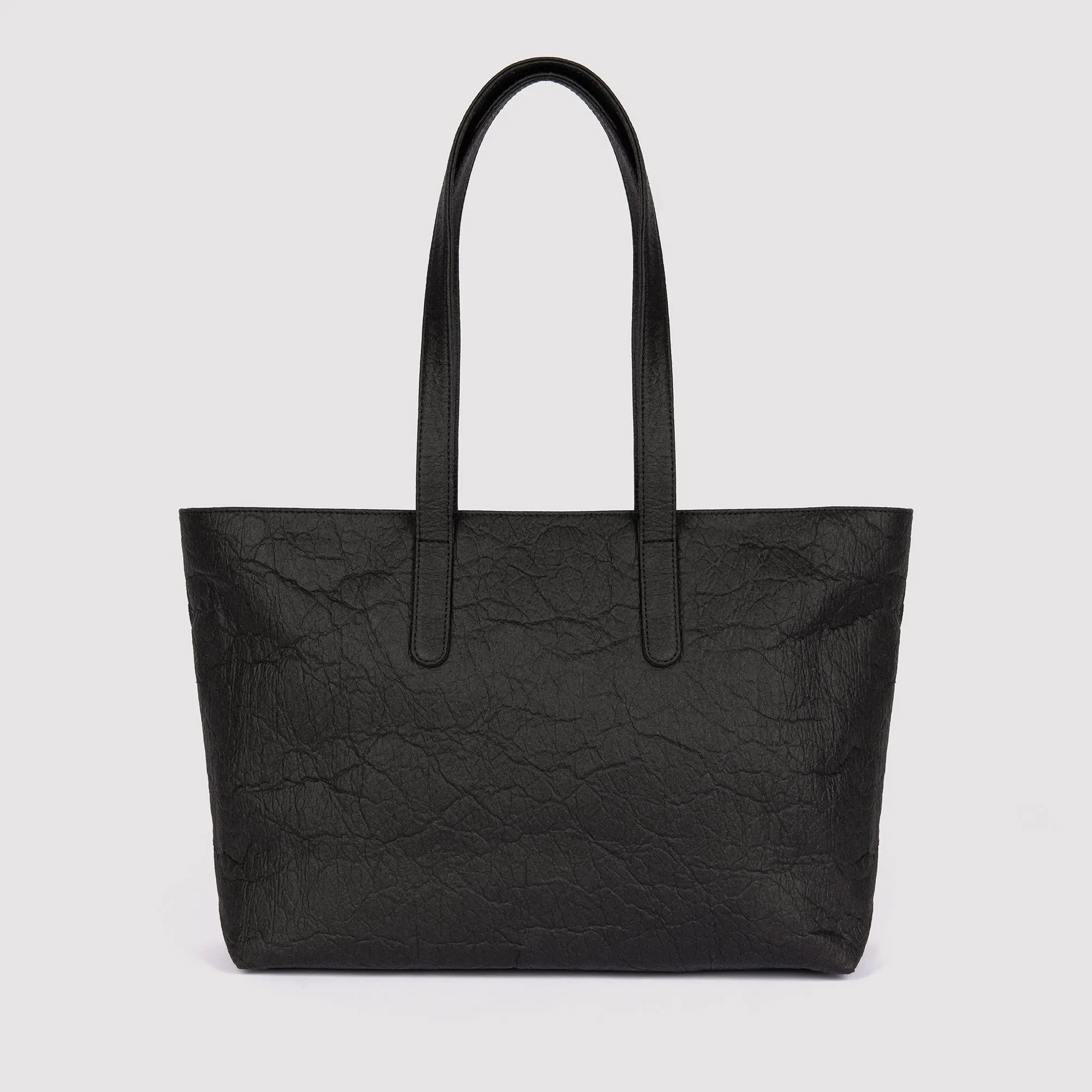 Sequoia Zip Tote | Black Texture