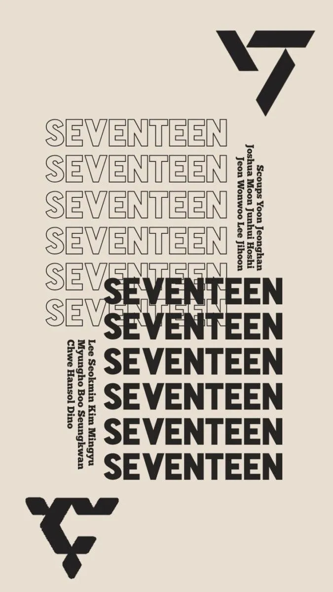 Seventeen Emblem Kpop Tote Bag