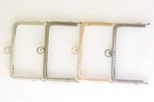 Sewing Purse Frame Bronze / Light Gold/ Gunmetal Black 13 x 8cm (5x3 inch)