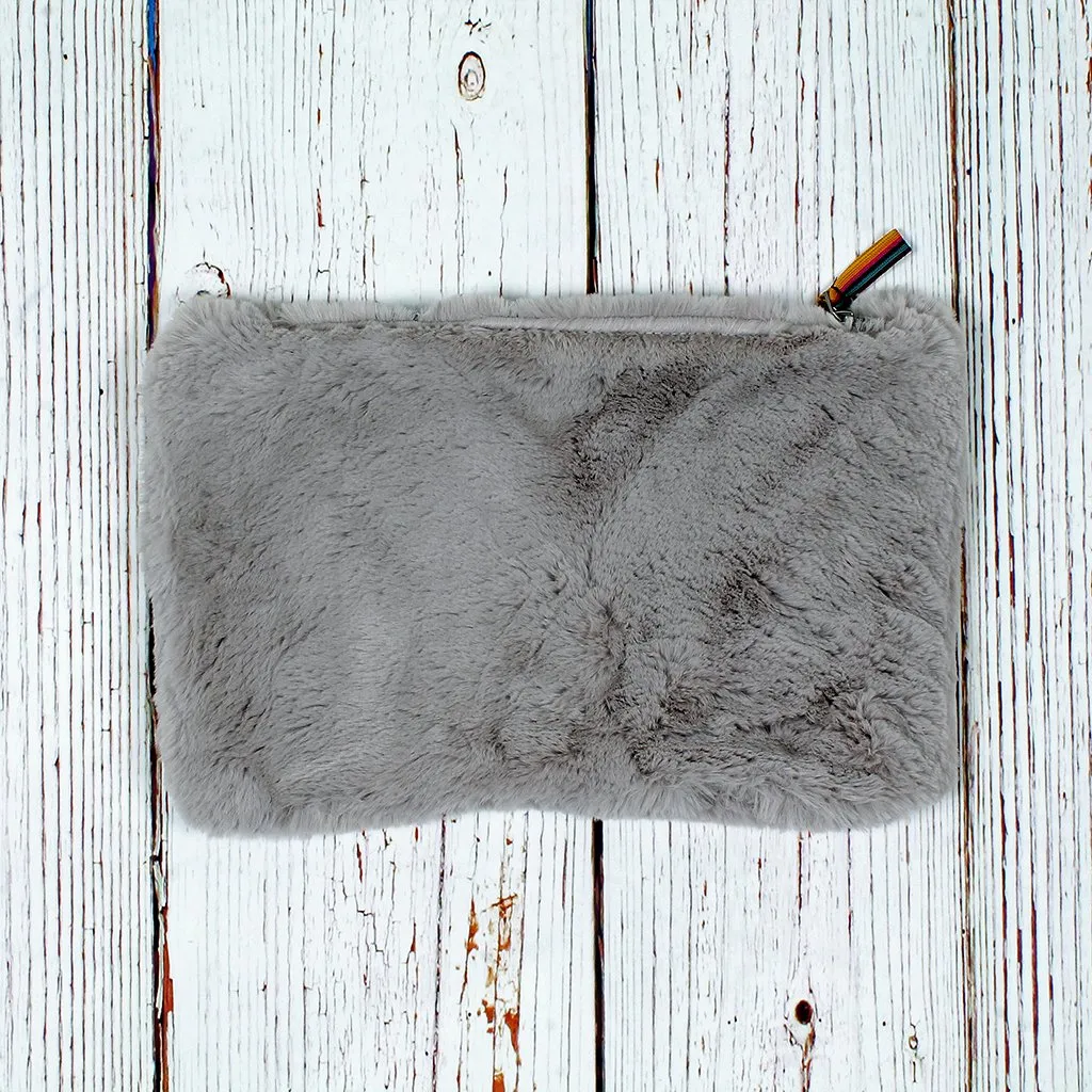 Shearling Soft Clutch