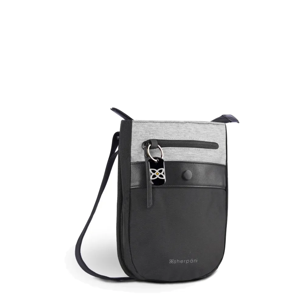 Sherpani Prima Anti-Theft Crossbody Bag in Sterling Grey