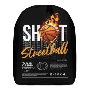 Shoot Streetball Minimalist Backpack