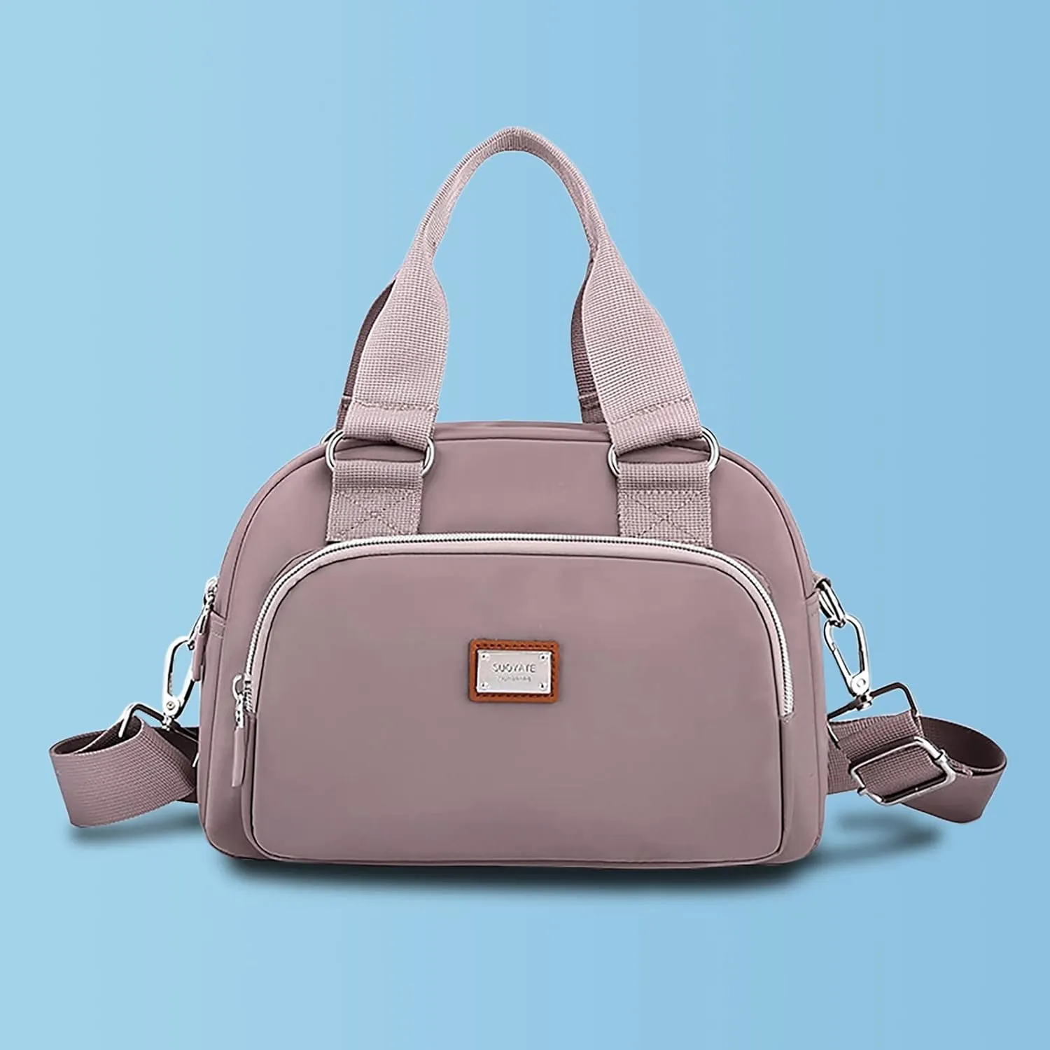 Sling Bags for Women Anti Theft Travel Beach Tote Shoulder Bags for Summer Vacation Multi Compartment Purse(A)