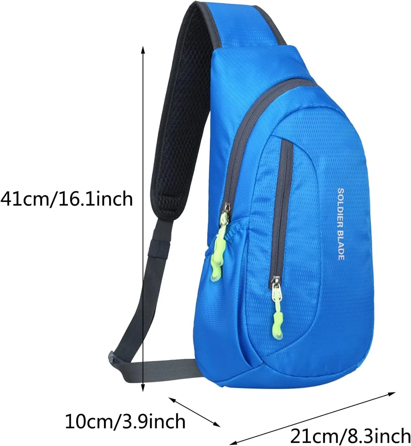 Small Backpack Purses for Women Convertible Shoulder Bags with Wristlet for Work Lightweight Backpack(Blue, A)