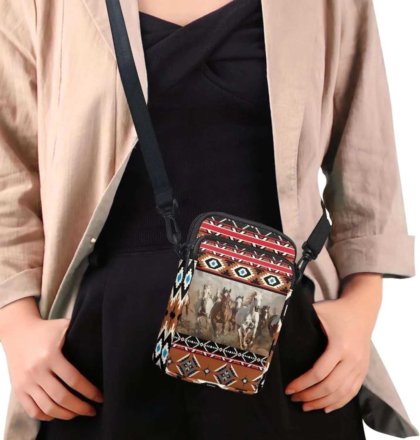 Small Crossbody Bags for Women Travel with Adjustable Strap