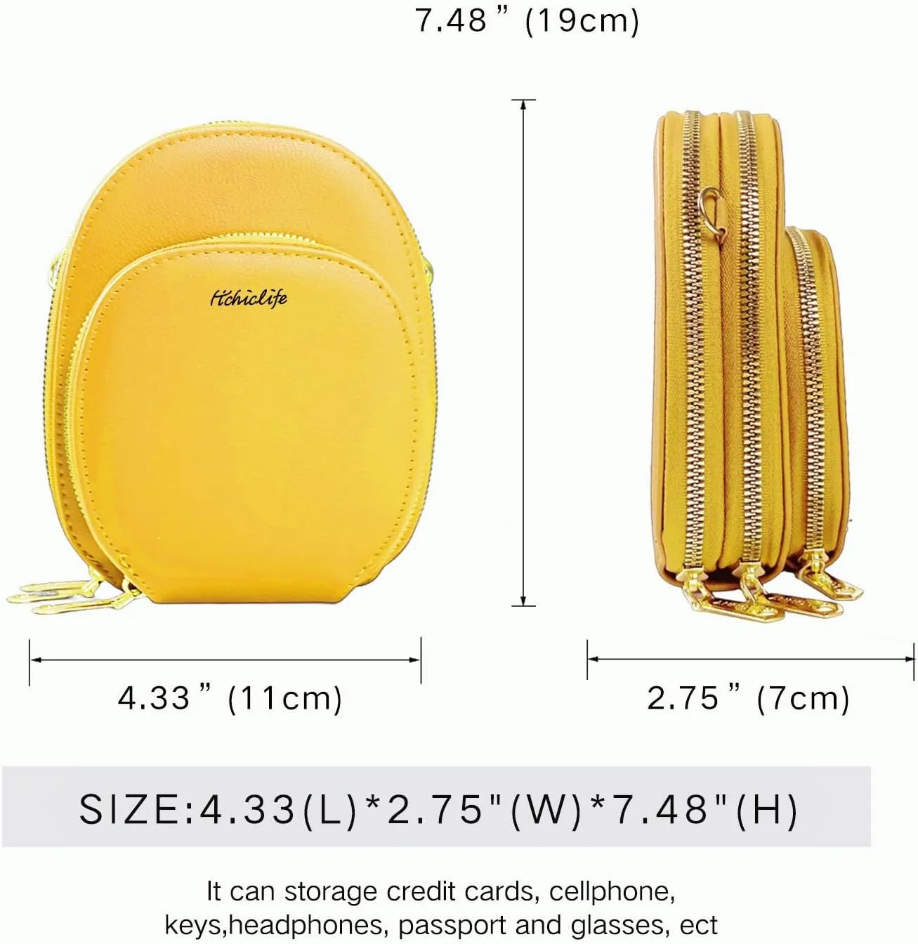 Small Crossbody Bags for Women Trendy Cell Phone Purse Wallet