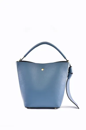SMALL LEATHER BUCKET HANDBAG