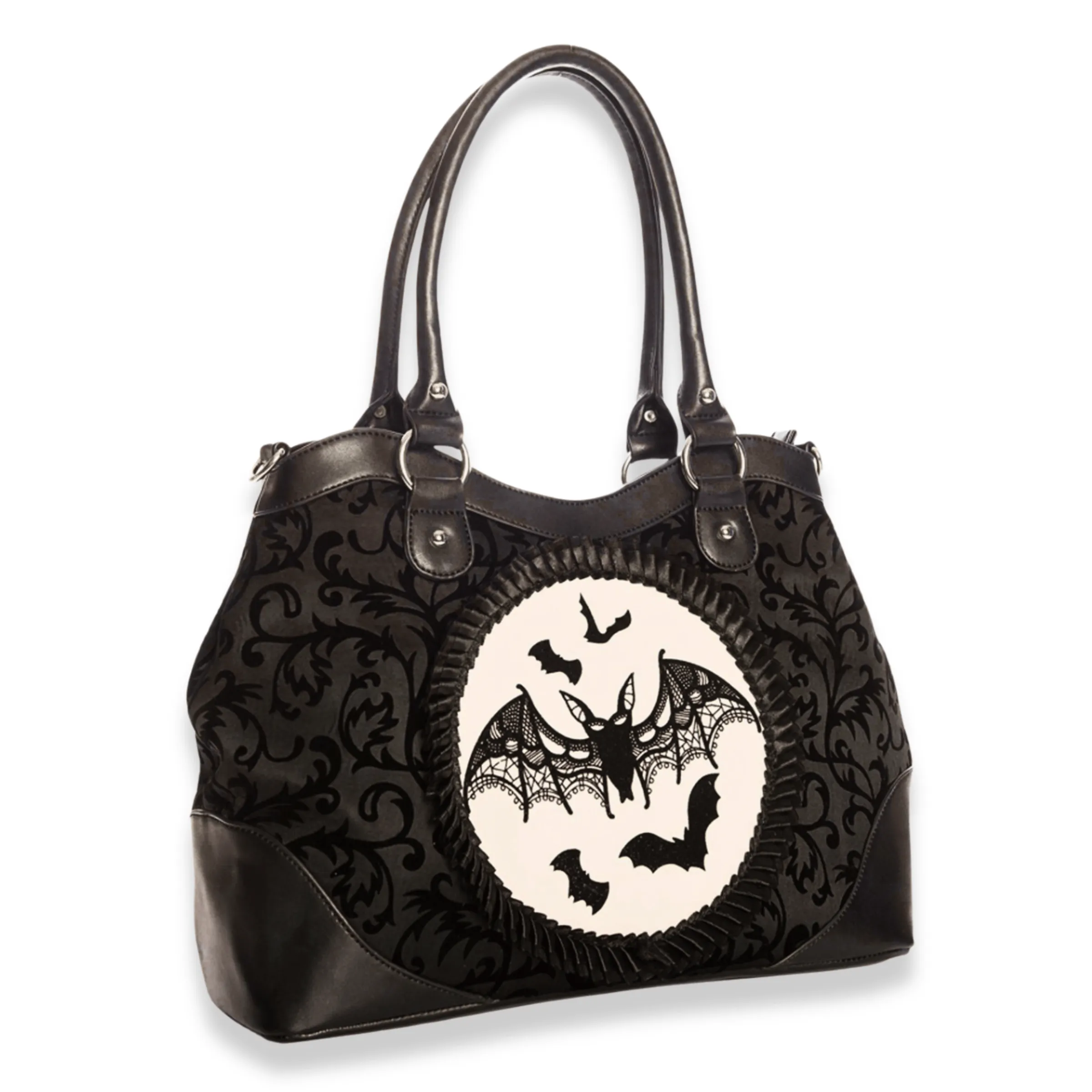 Soft Flock Night Bats Shoulder & Crossbody Bag