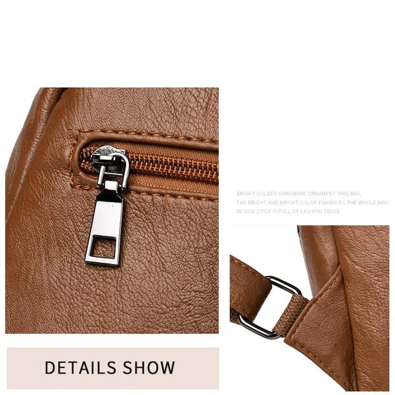 Soft PU Vintage Backpack