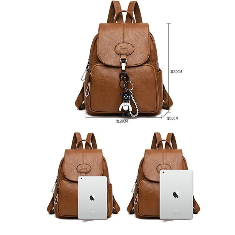 Soft PU Vintage Backpack
