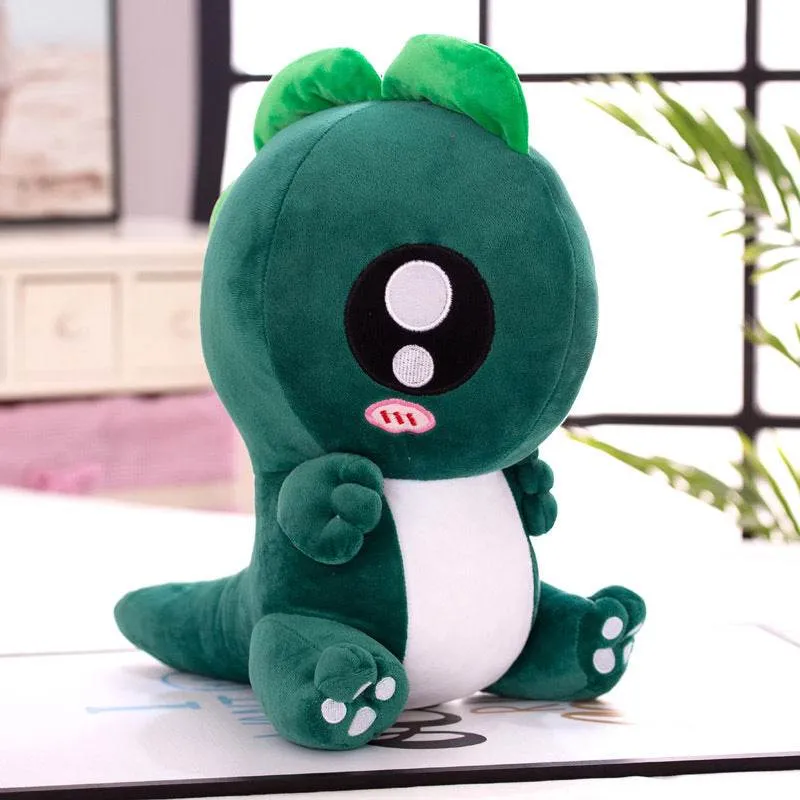Spiky: Kawaii Green Stuffed Dinosaur Plush