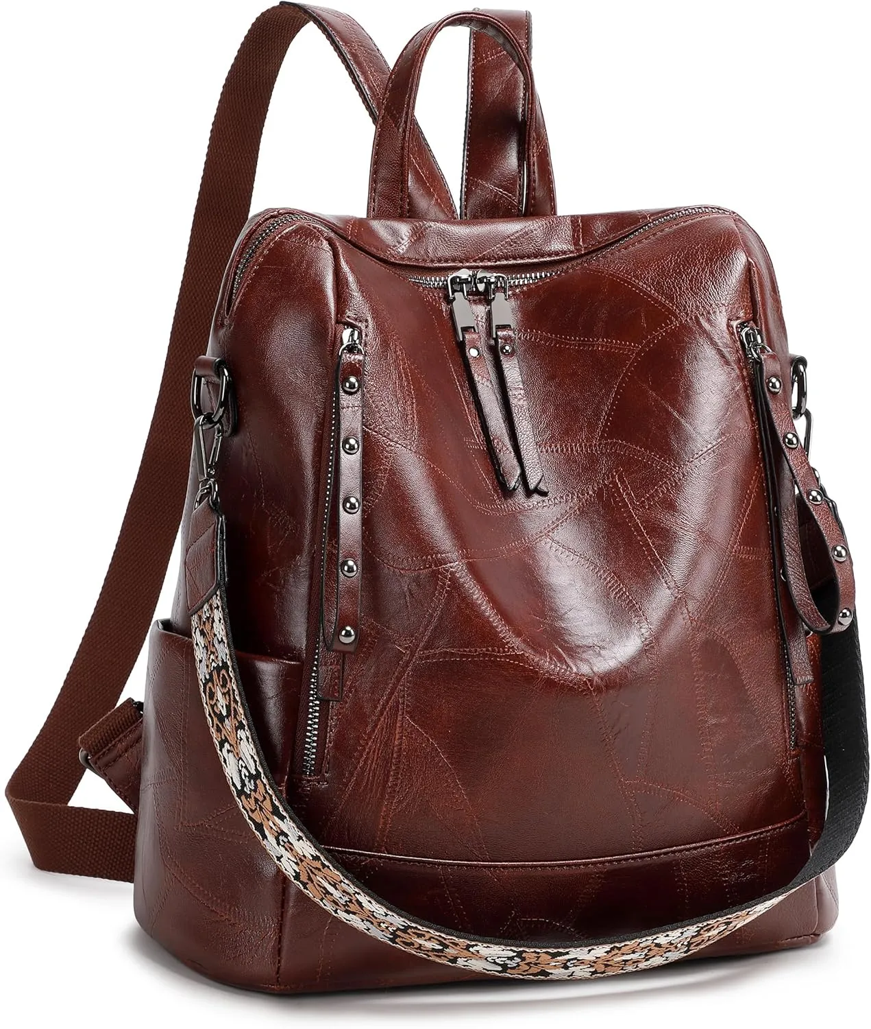 sqlp Fashion Backpack Purse for Women Vegan Leather Travel Back Pack Womens Designer Shoulder Bags
