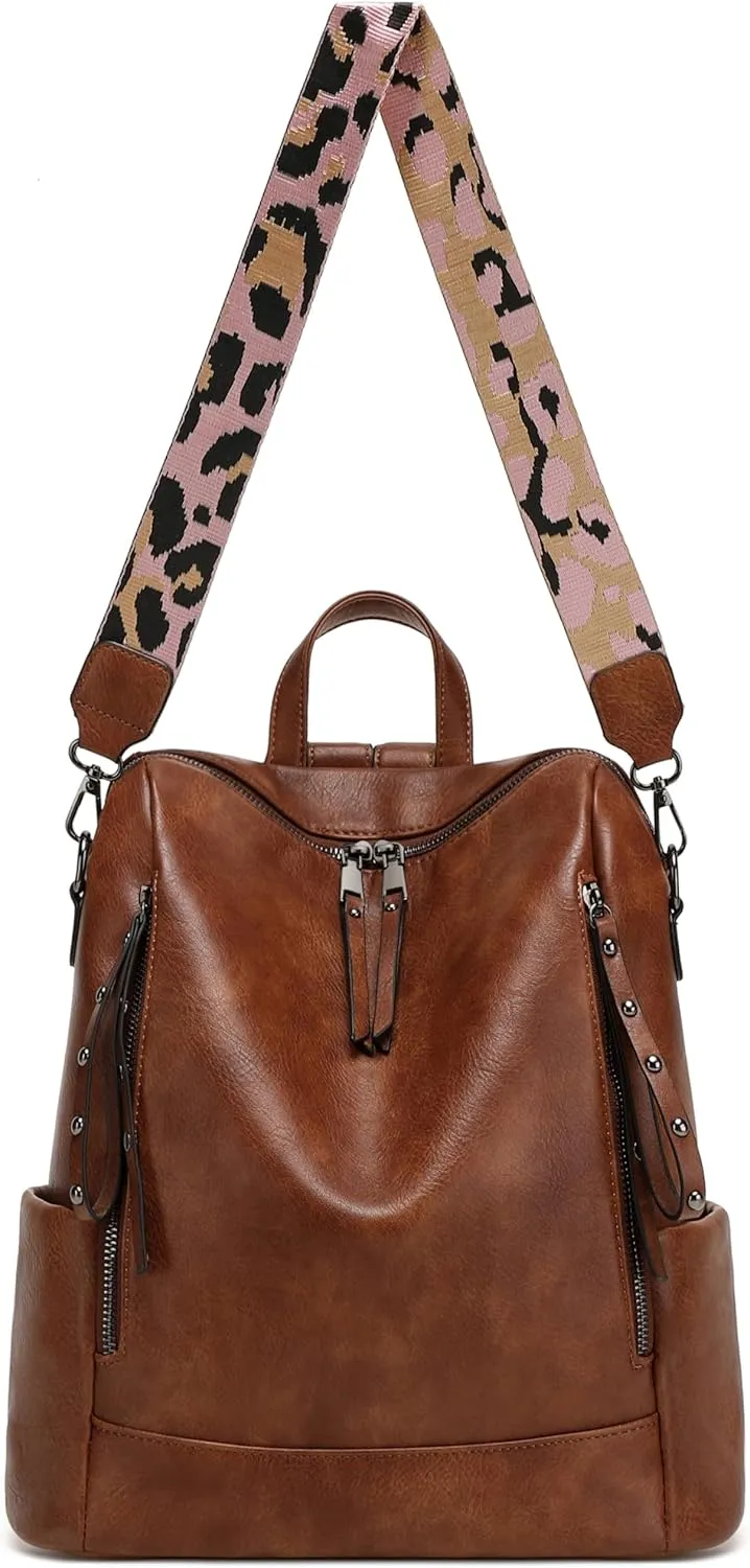 sqlp Fashion Backpack Purse for Women Vegan Leather Travel Back Pack Womens Designer Shoulder Bags