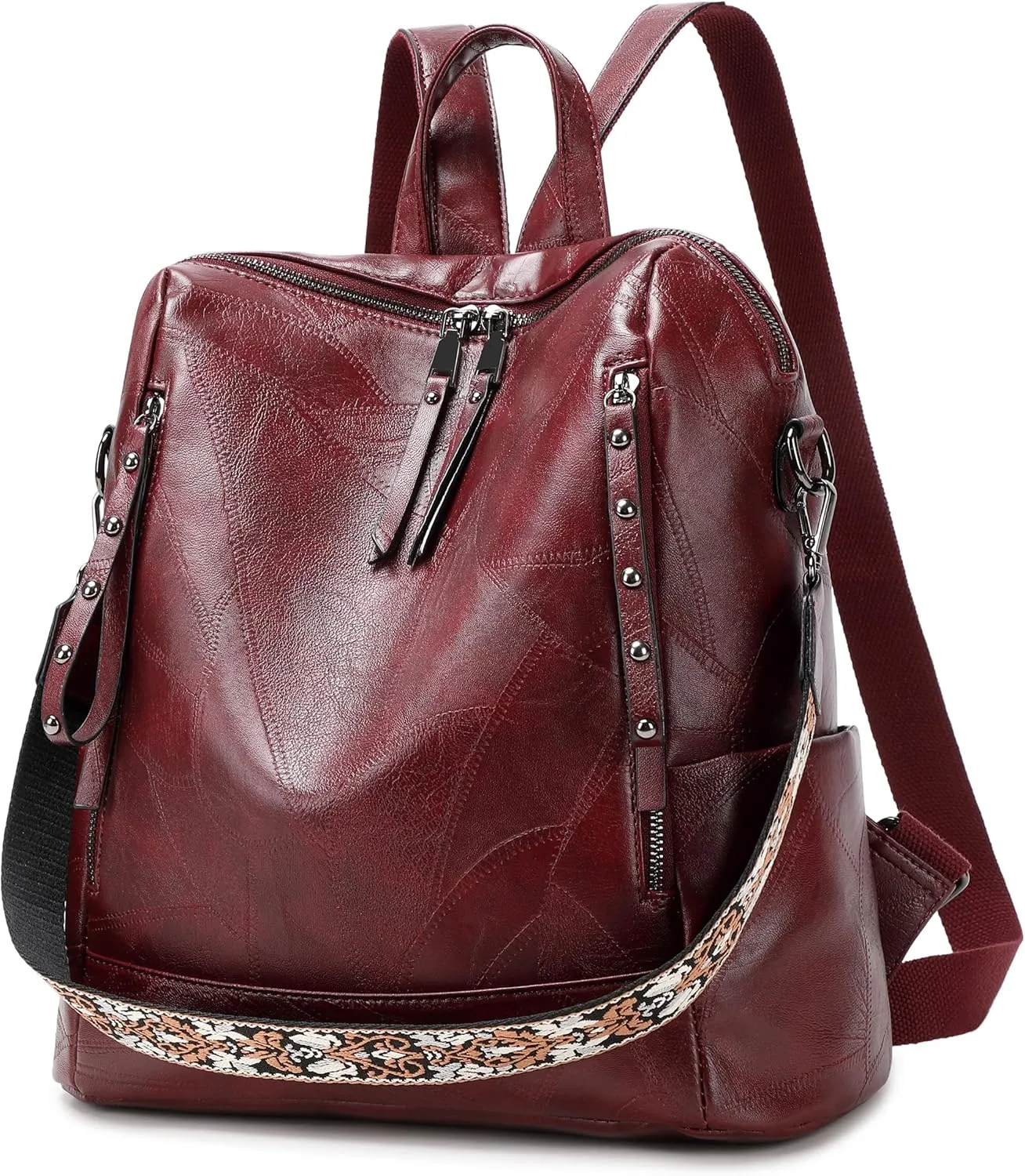 sqlp Fashion Backpack Purse for Women Vegan Leather Travel Back Pack Womens Designer Shoulder Bags