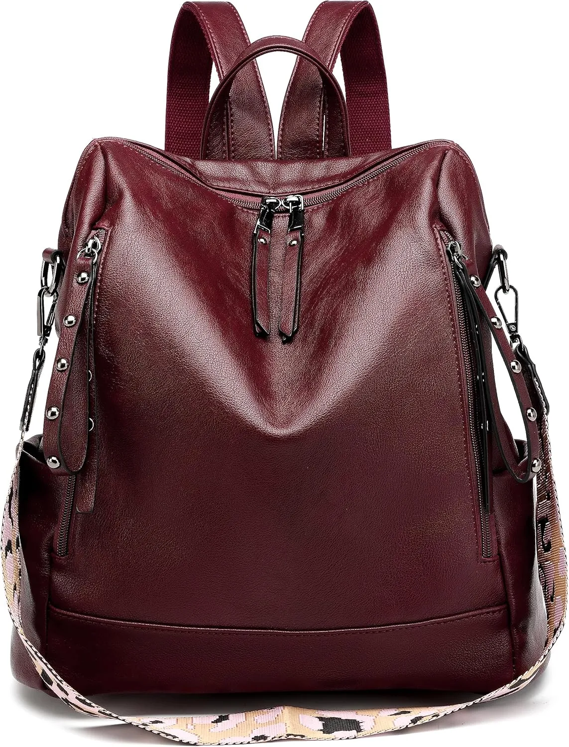 sqlp Fashion Backpack Purse for Women Vegan Leather Travel Back Pack Womens Designer Shoulder Bags