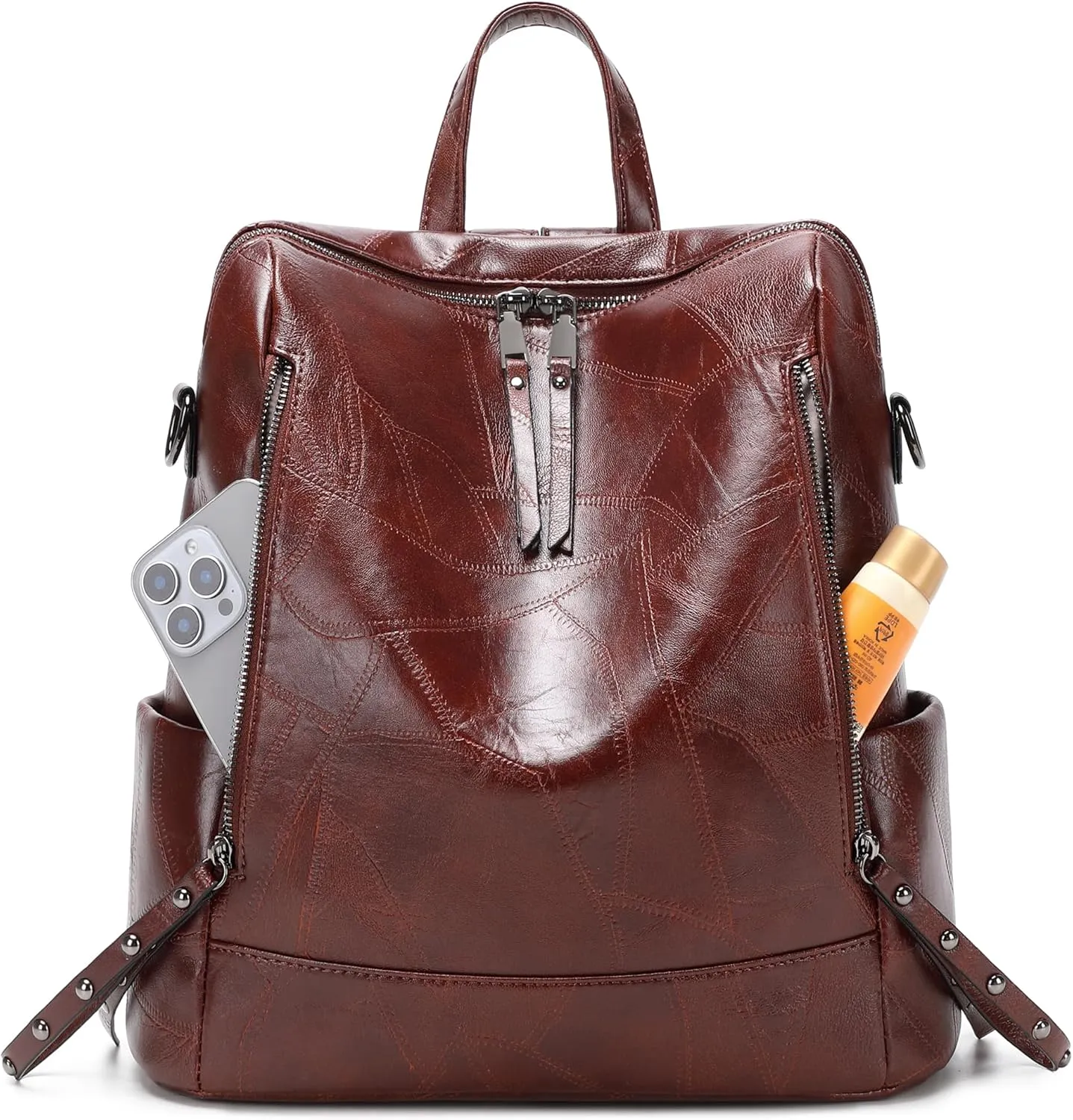 sqlp Fashion Backpack Purse for Women Vegan Leather Travel Back Pack Womens Designer Shoulder Bags