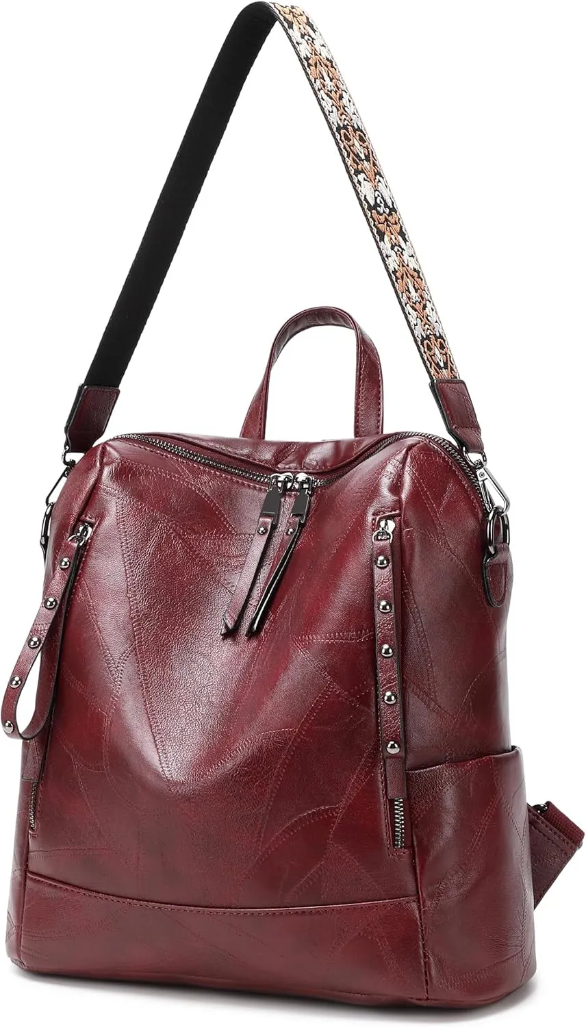 sqlp Fashion Backpack Purse for Women Vegan Leather Travel Back Pack Womens Designer Shoulder Bags