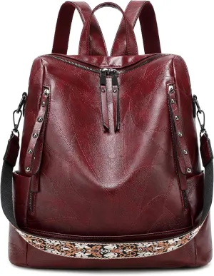 sqlp Fashion Backpack Purse for Women Vegan Leather Travel Back Pack Womens Designer Shoulder Bags