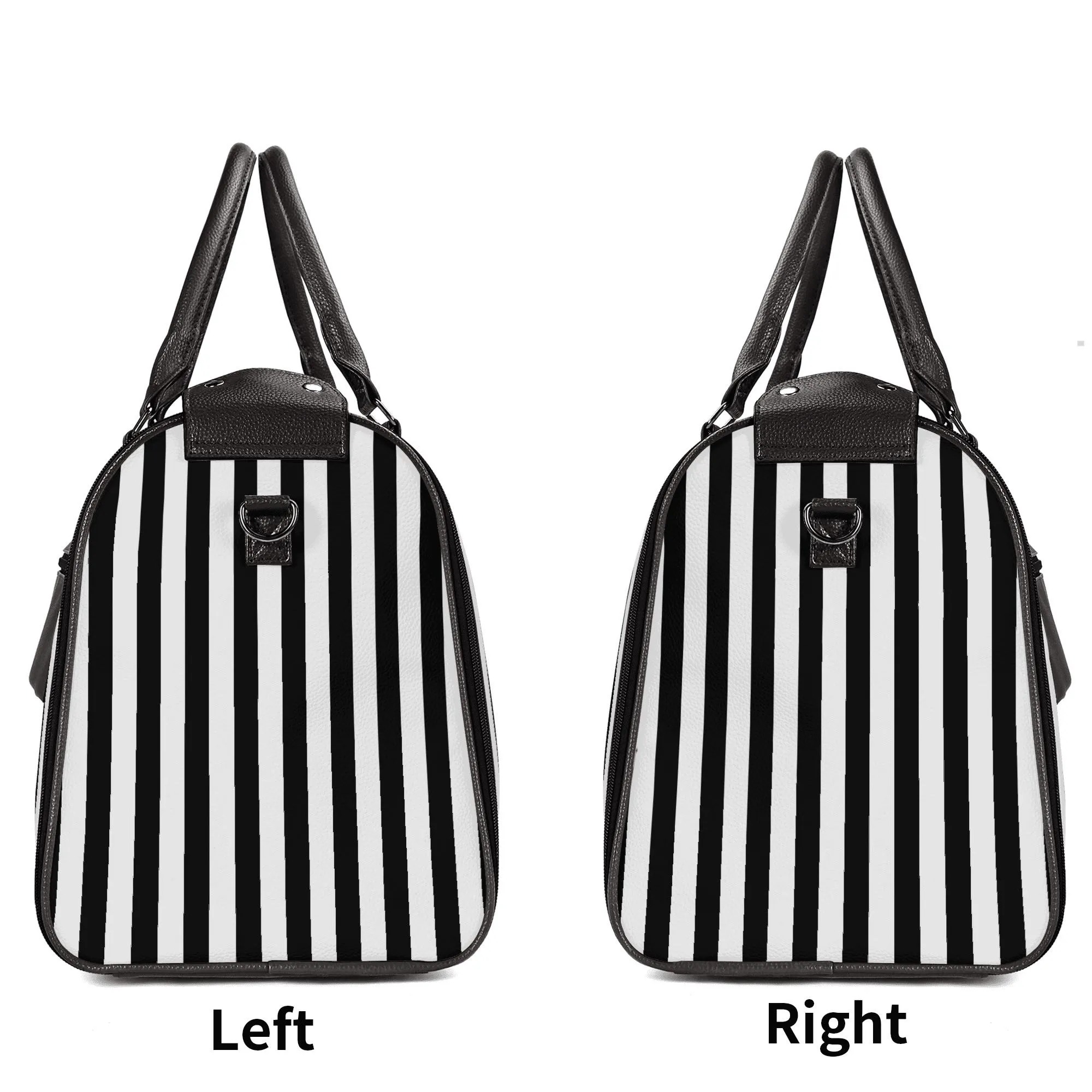 Strange & Unusual Leather Duffle Bag Foldable Travel Bag