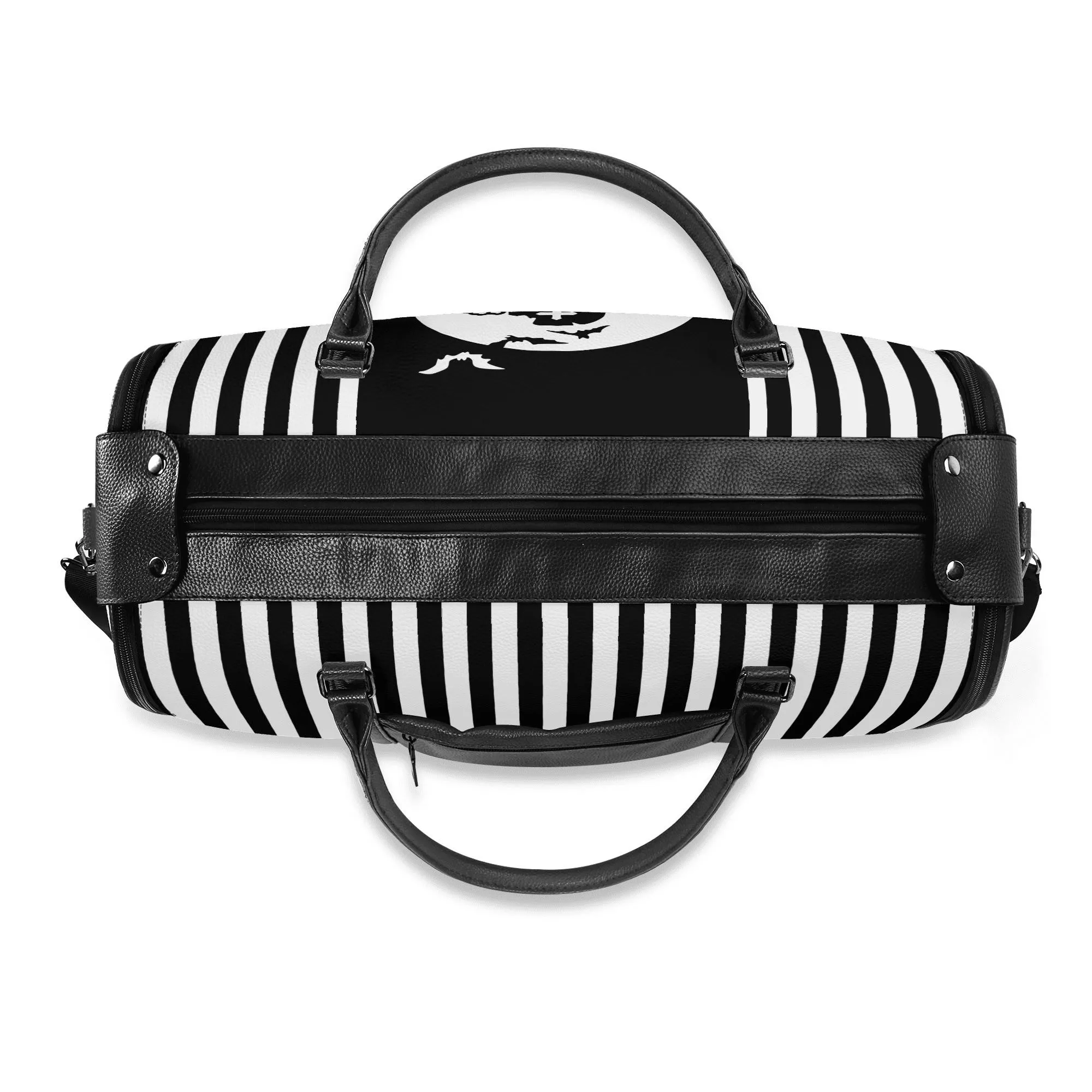 Strange & Unusual Leather Duffle Bag Foldable Travel Bag