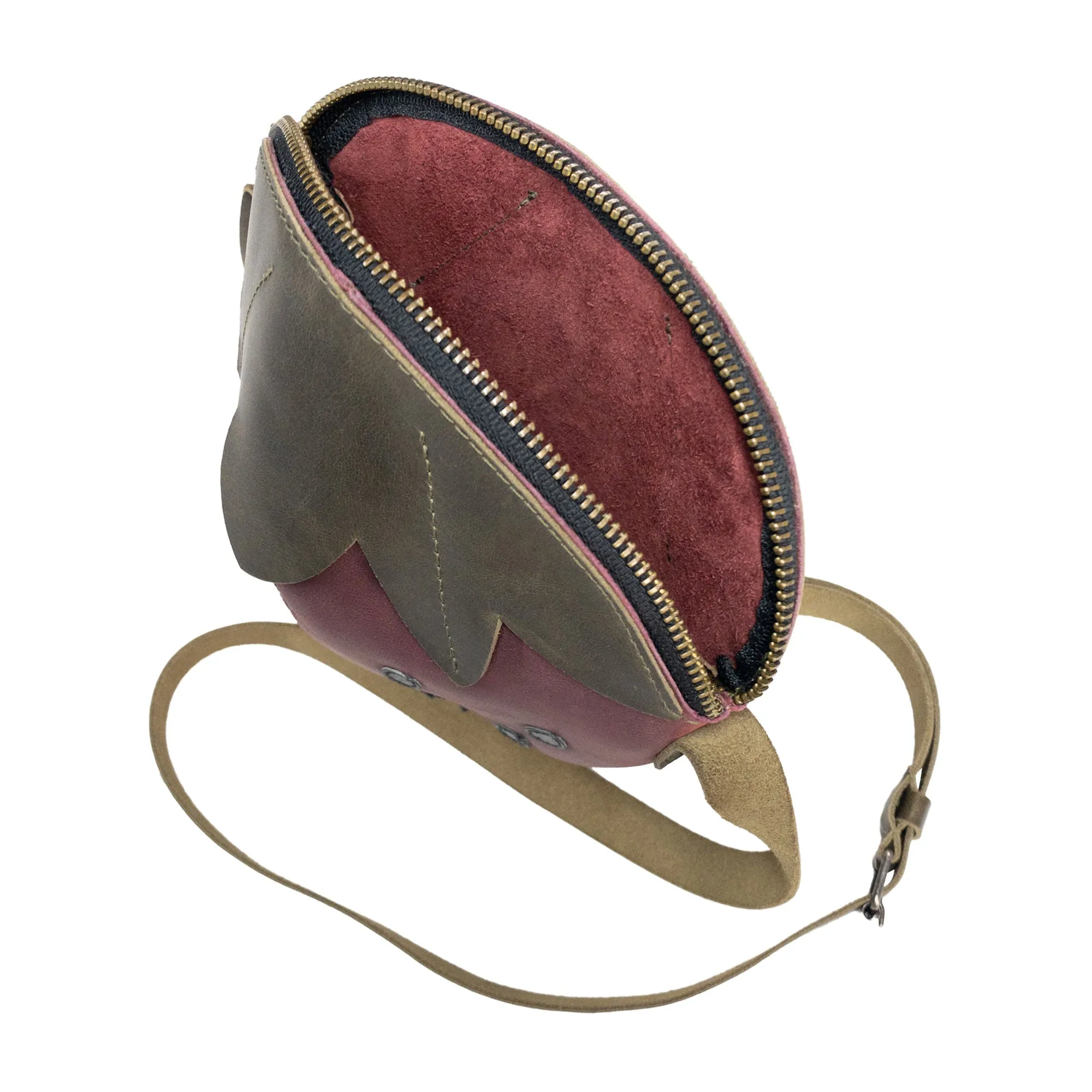 Strawberry-Shaped Shoulder Bag