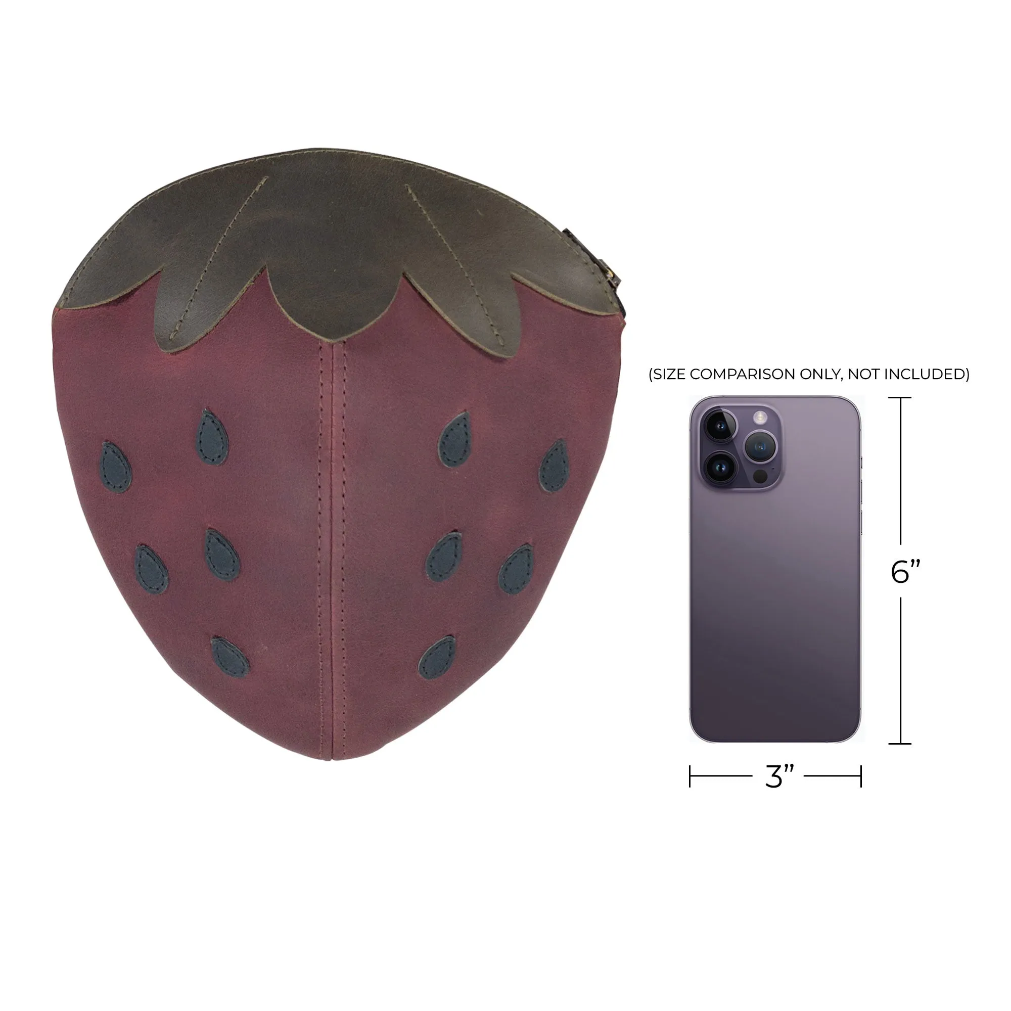 Strawberry-Shaped Shoulder Bag