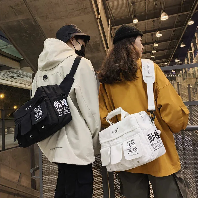 Streetwear Techwear Japanese Shoulder Bag