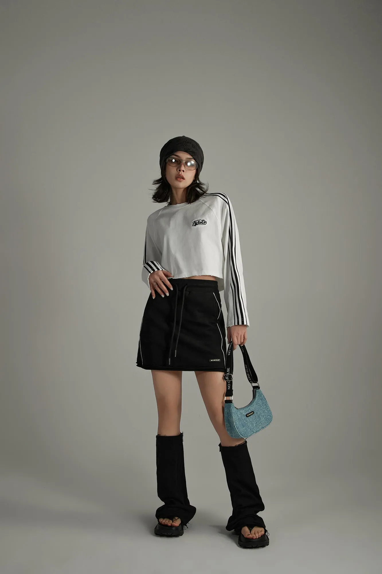 String Mini Skirt