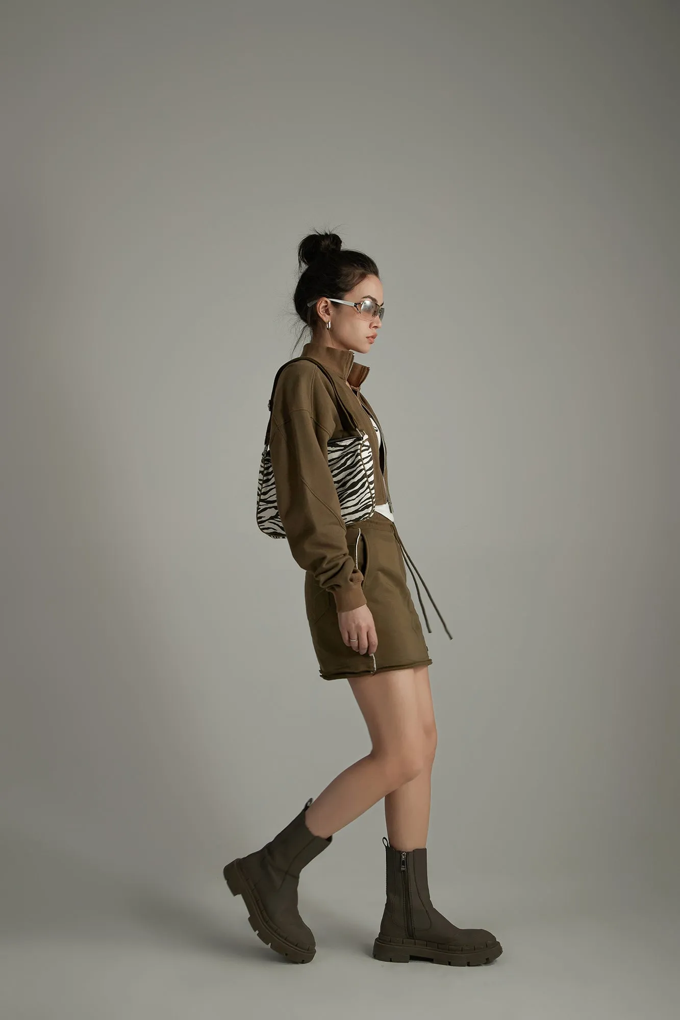 String Mini Skirt