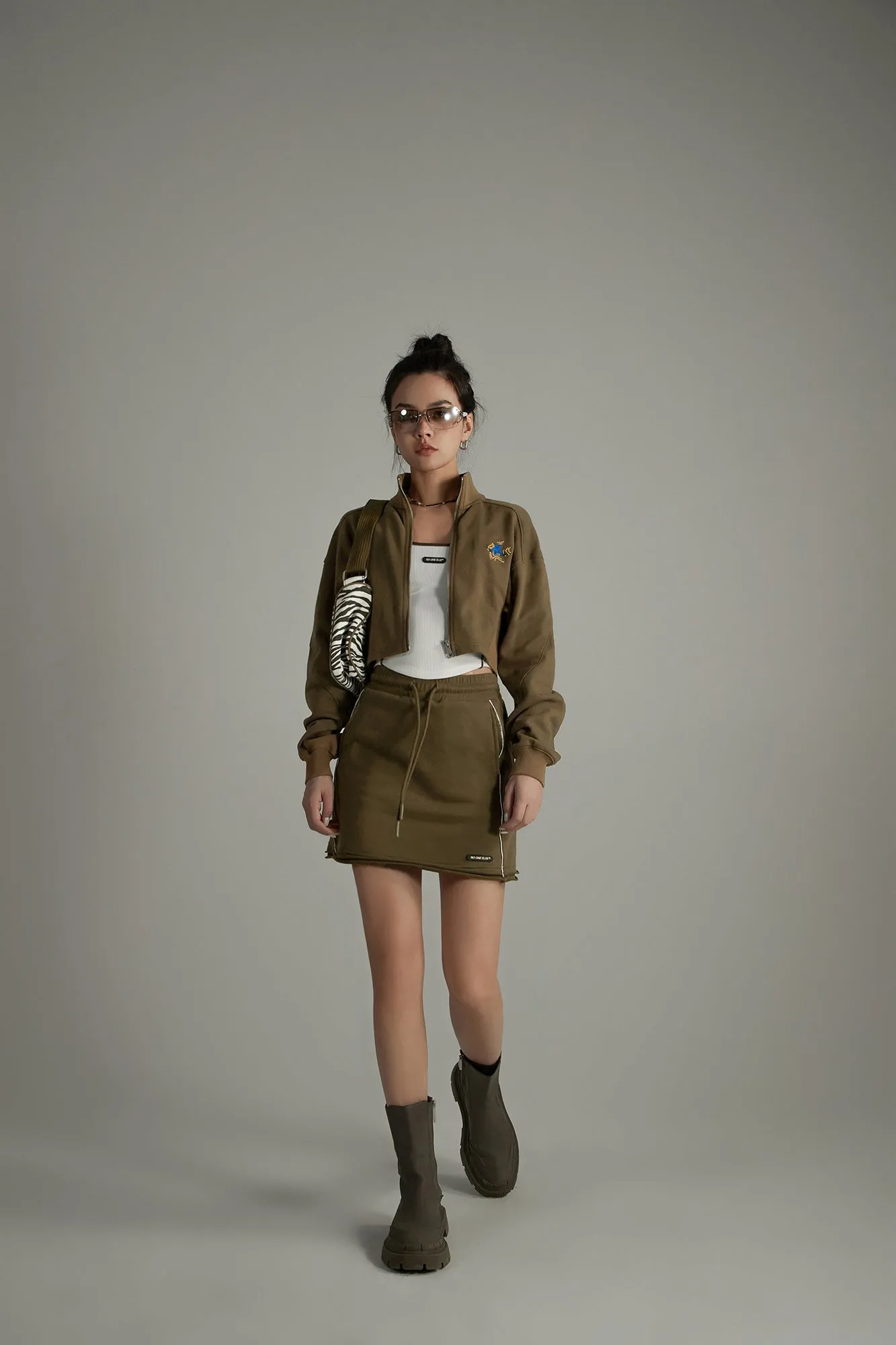 String Mini Skirt