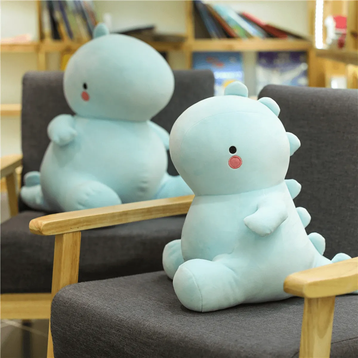 Stuffed Kawaii Chonky Dinosaur Plush