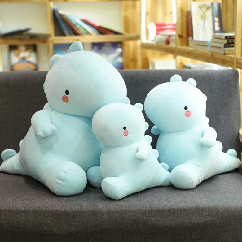 Stuffed Kawaii Chonky Dinosaur Plush