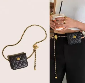 Stylish Chain Belt Purse
