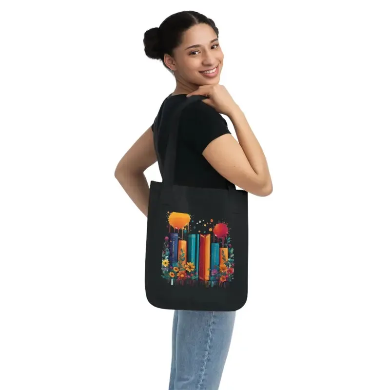 Stylish Organic Cotton Canvas Tote Bag