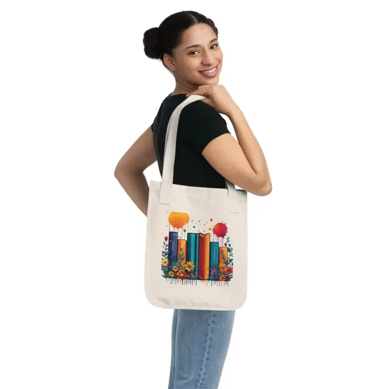 Stylish Organic Cotton Canvas Tote Bag