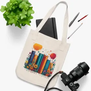 Stylish Organic Cotton Canvas Tote Bag