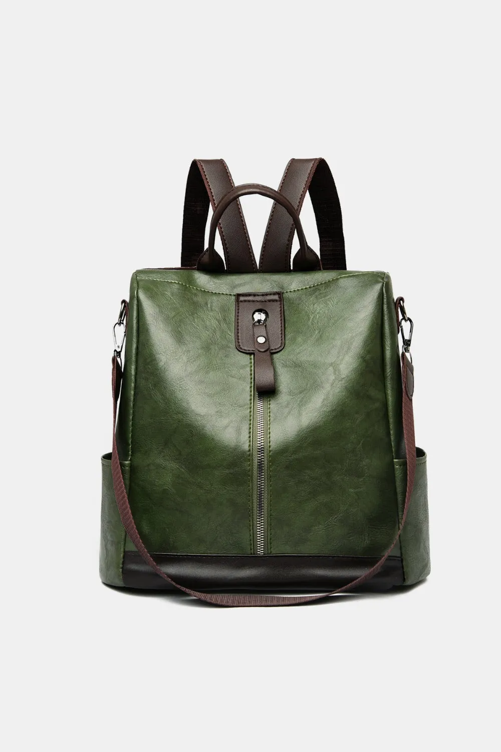 Stylish PU Leather Backpack for Women