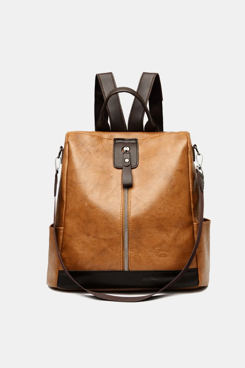 Stylish PU Leather Backpack for Women