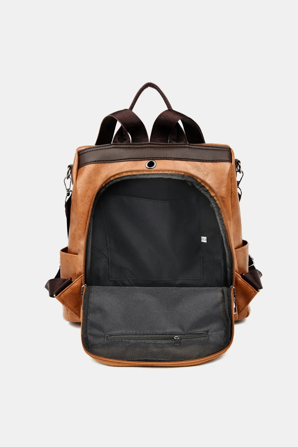 Stylish PU Leather Backpack for Women