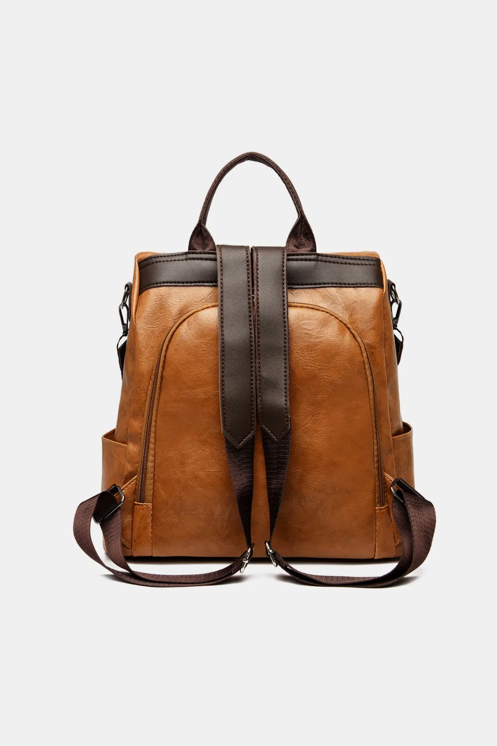 Stylish PU Leather Backpack for Women