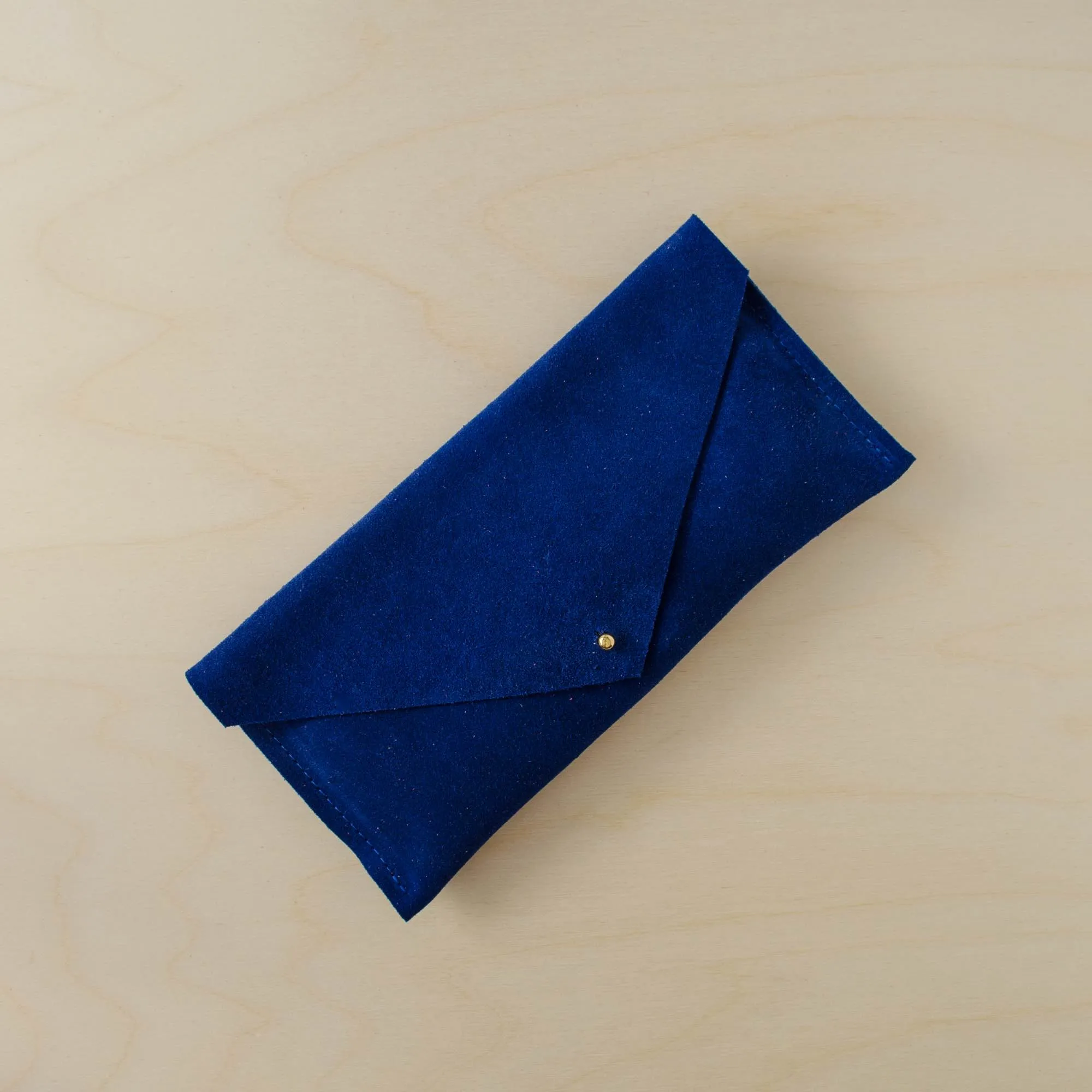 Suede Clutch Purse