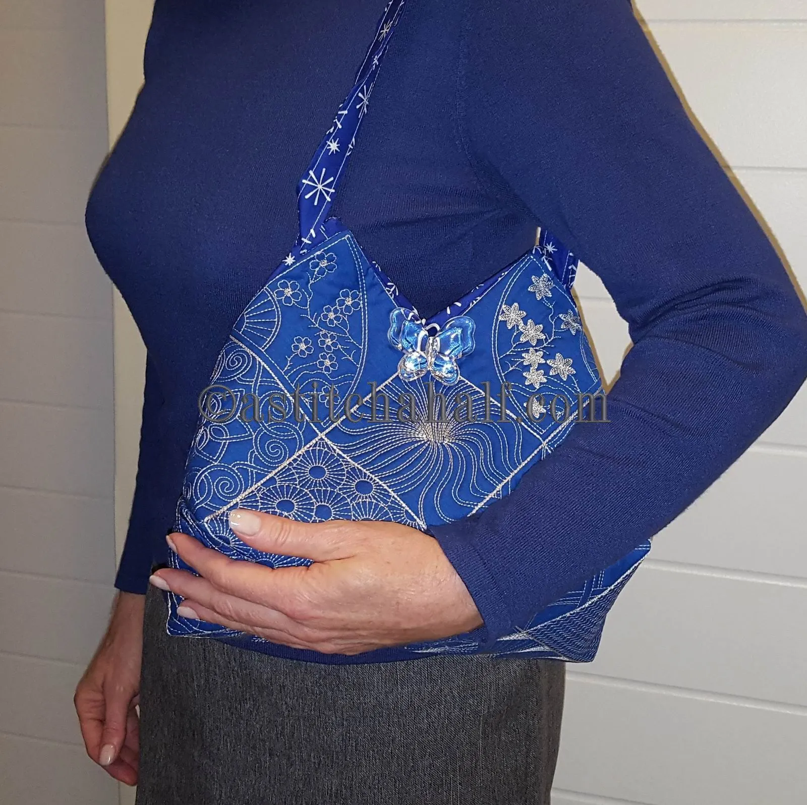 Sumire Japanese Quilt Blocks and Tote Bag