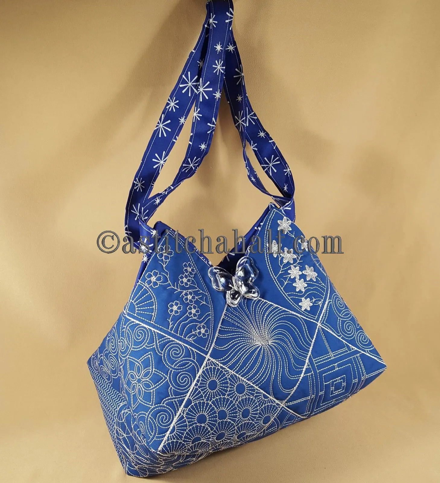 Sumire Japanese Quilt Blocks and Tote Bag