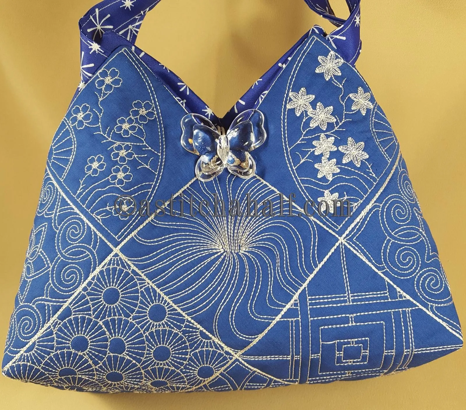 Sumire Japanese Quilt Blocks and Tote Bag
