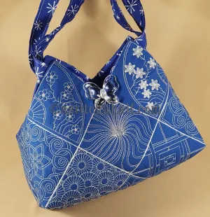 Sumire Japanese Quilt Blocks and Tote Bag