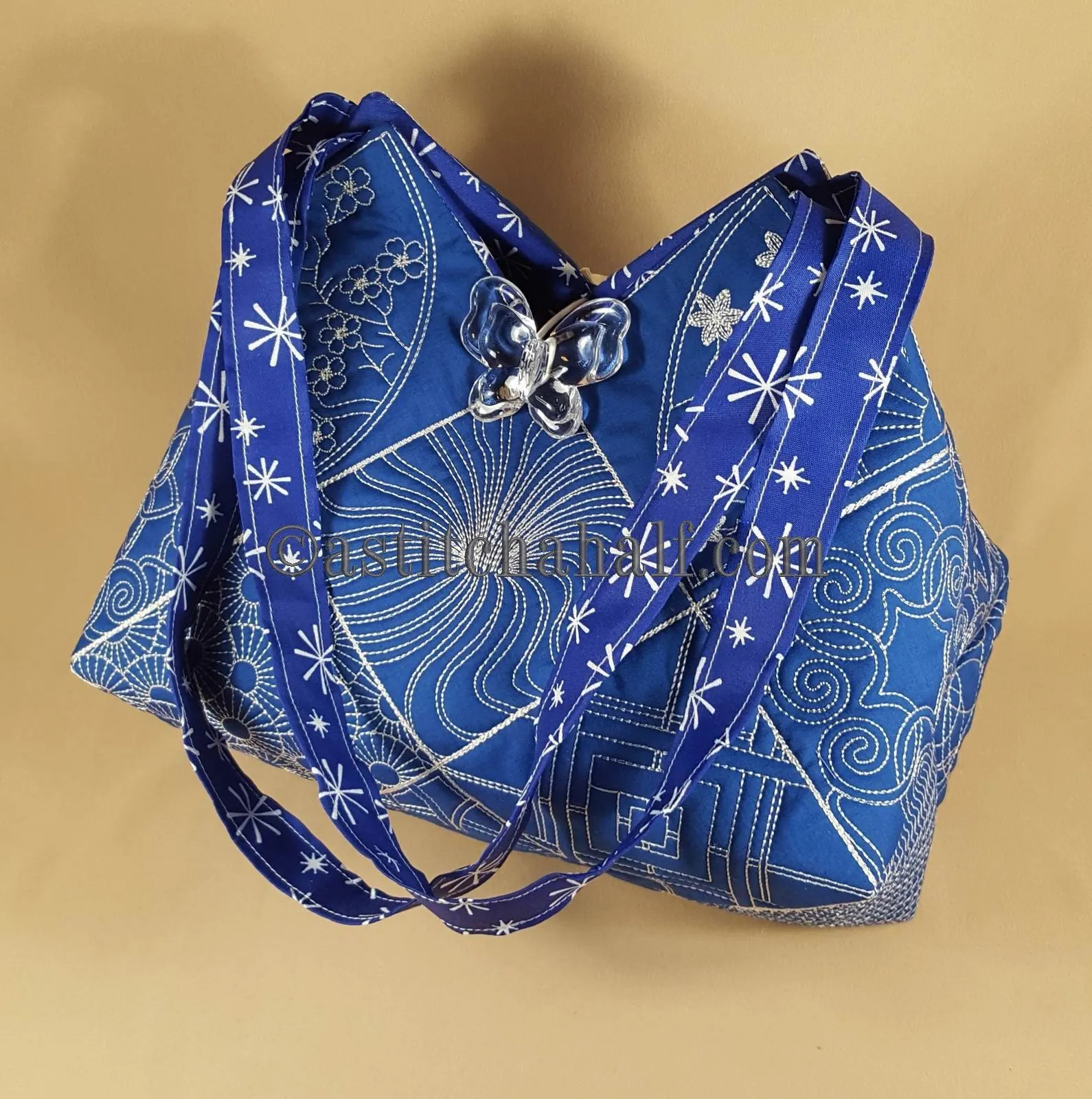 Sumire Japanese Quilt Blocks and Tote Bag