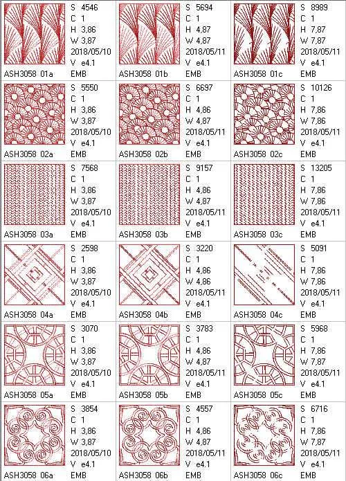 Sumire Japanese Quilt Blocks and Tote Bag
