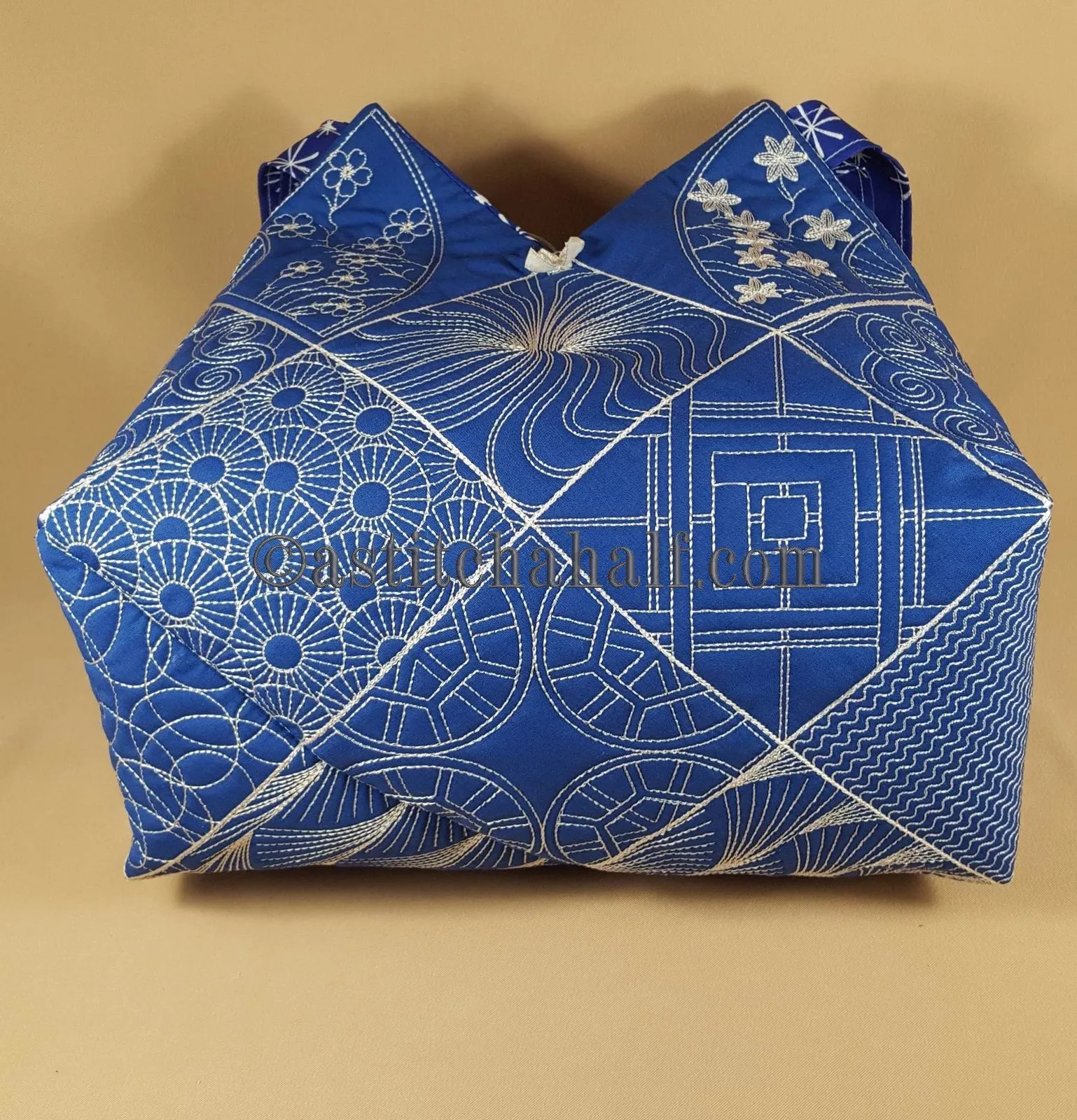 Sumire Japanese Quilt Blocks and Tote Bag