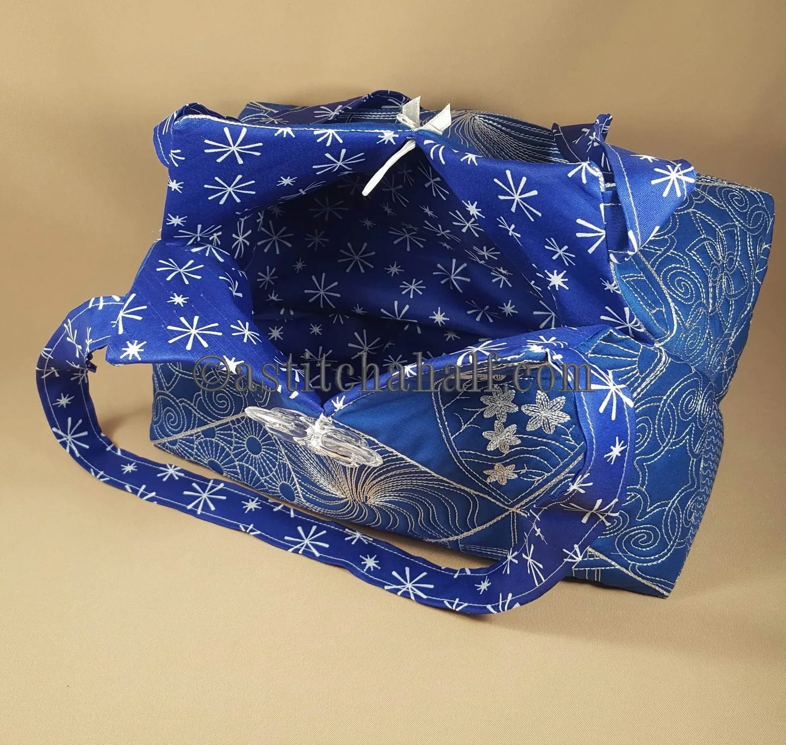 Sumire Japanese Quilt Blocks and Tote Bag