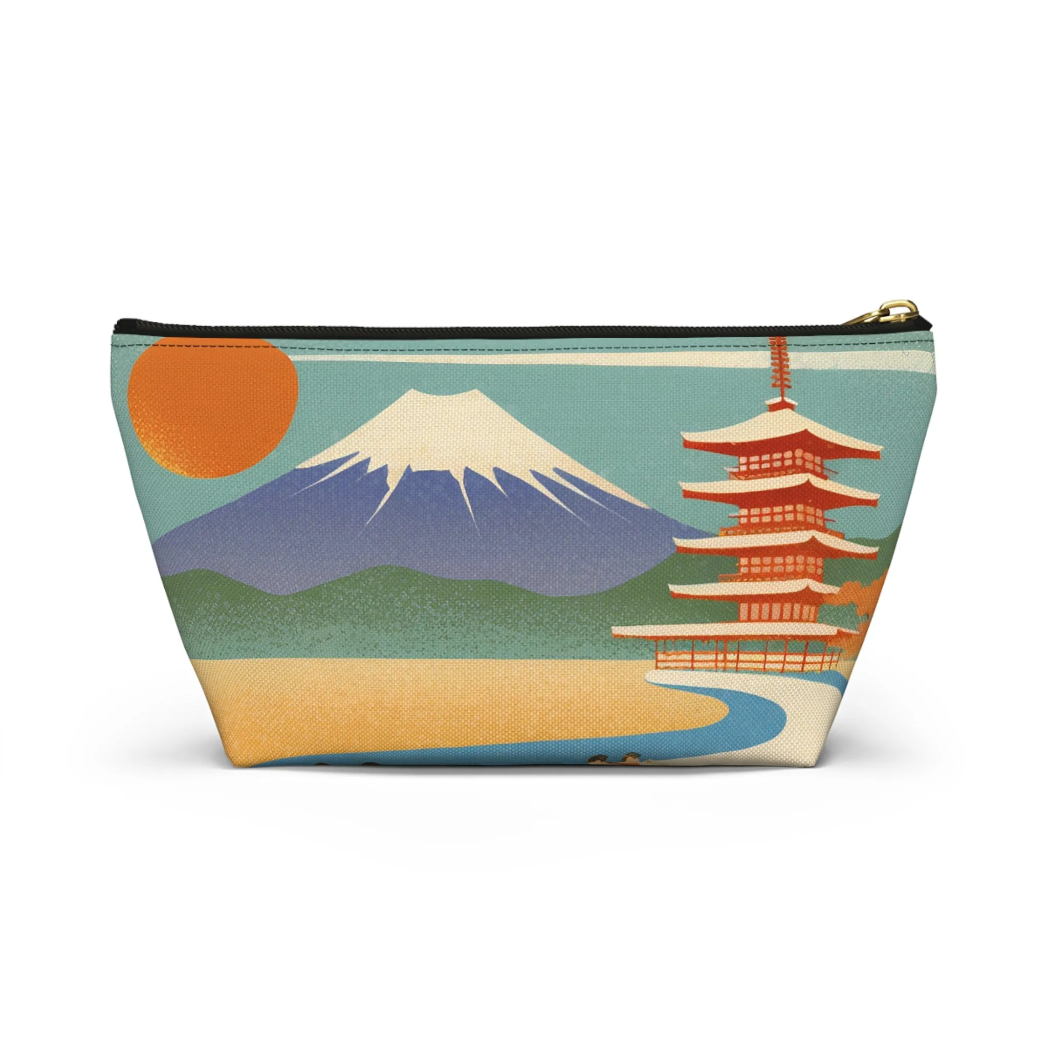 Summer Journey to Fuji | Portable Tech Pouch for Gamers & Remote Workers